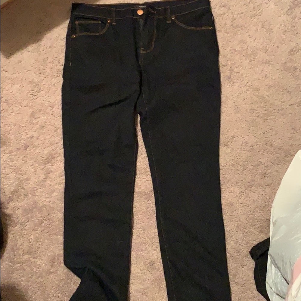 Dark jeans